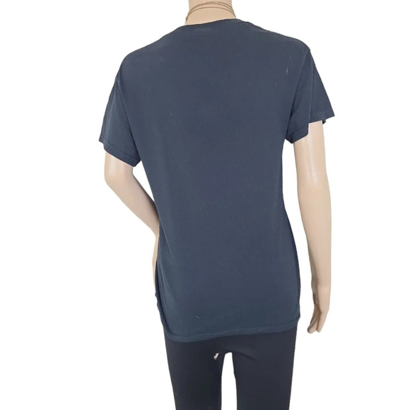 Threadless Black L’Amoureux Skeleton Short Sleeve T-Shirt - Picture 2 of 3